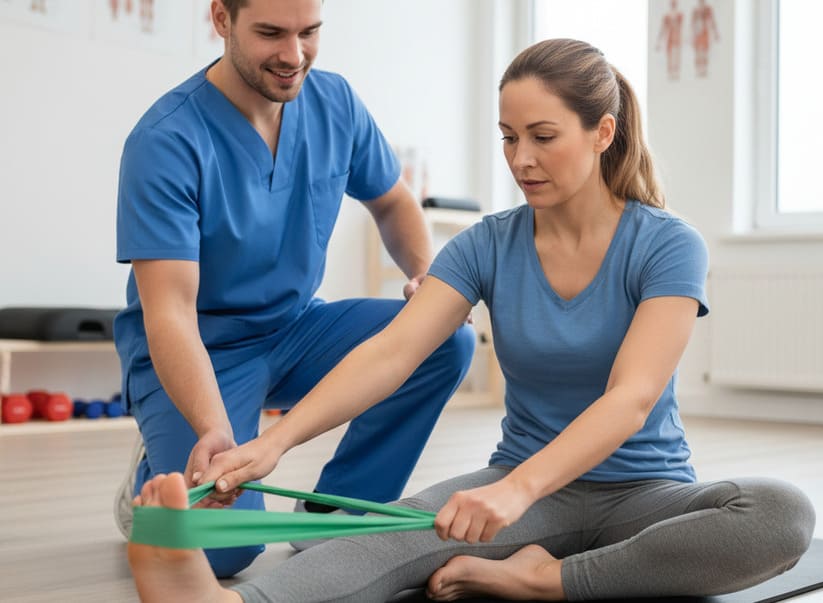 fisioterapia per capsulite piede