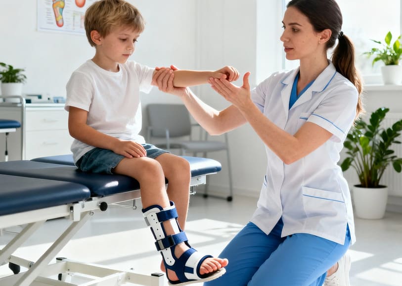 fisioterapia per deformità piede