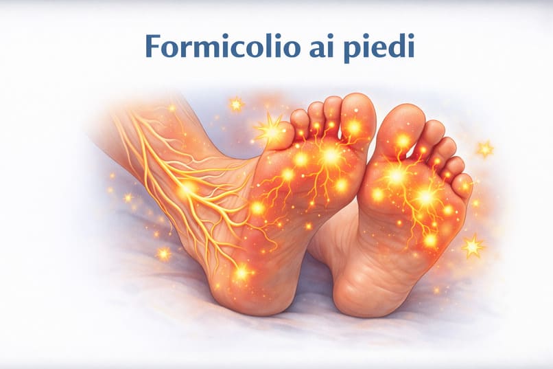 formicolio ai piedi