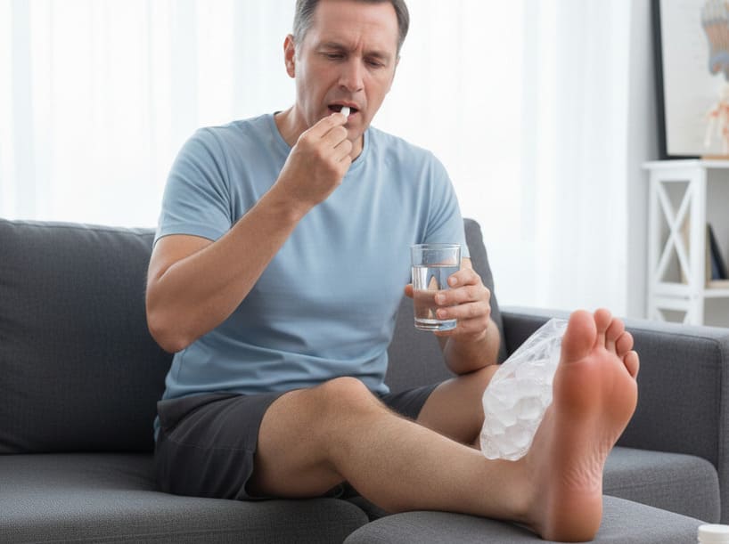 medicinali per gotta al piede