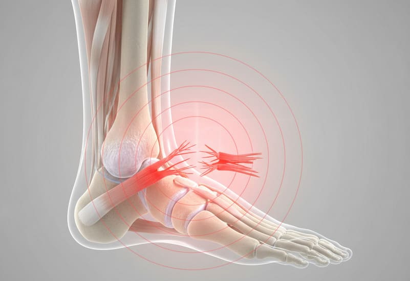 rottura legamenti caviglia